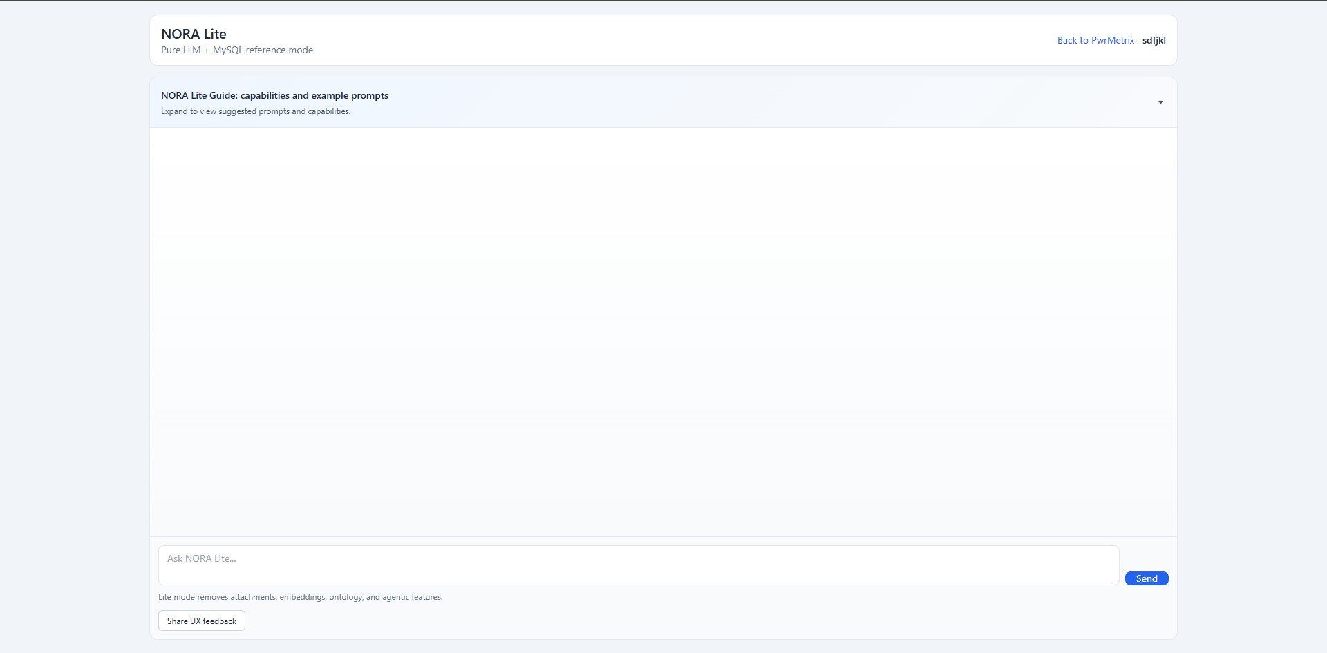 NORALite capabilities preview